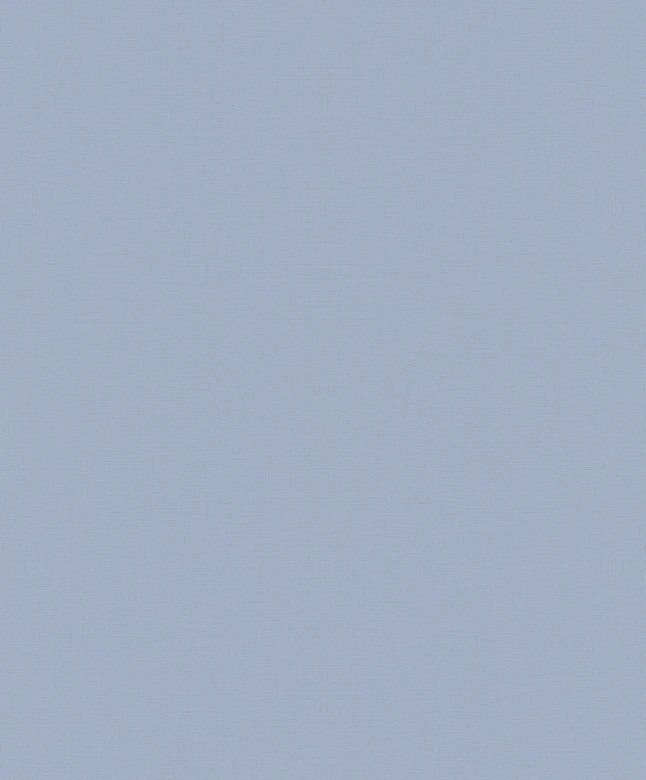 Non-woven wallpaper textured plain modern matt in blue  