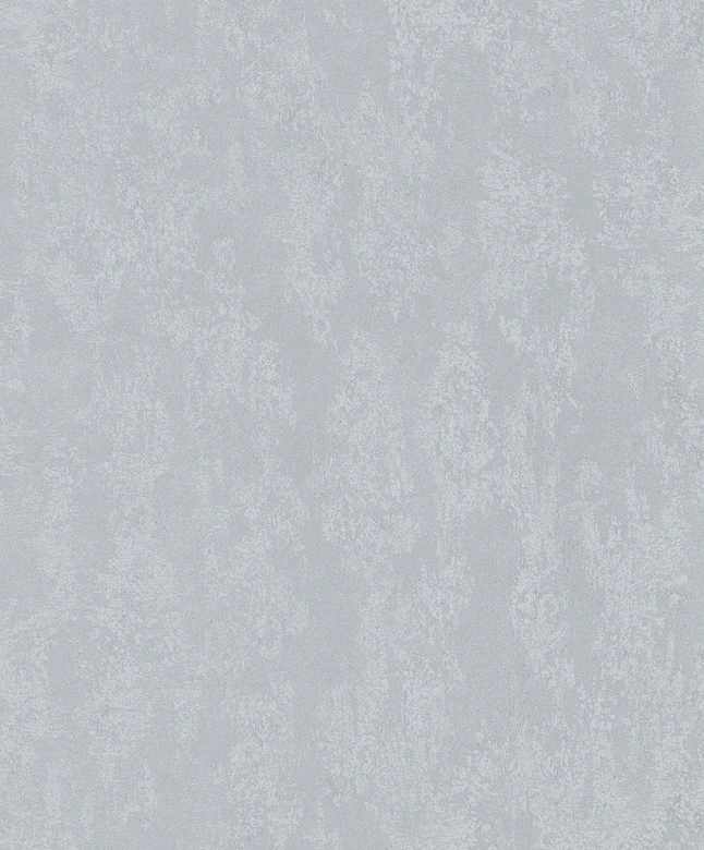 Non-woven wallpaper concrete look metal look modern glossy in silver  