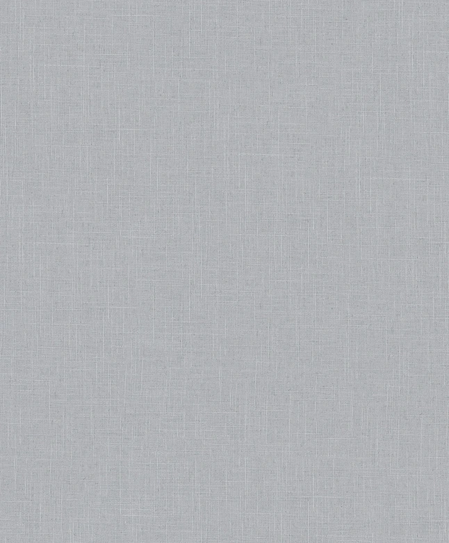 Vliestapete Textil, Struktur Uni Modern matt in Grau 