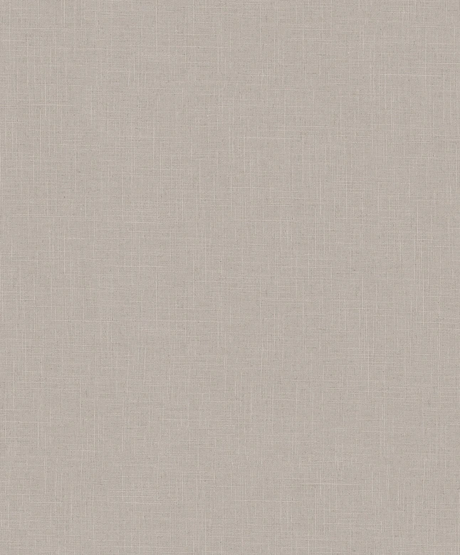 Vliestapete Textil, Struktur Uni Modern matt in Braun 