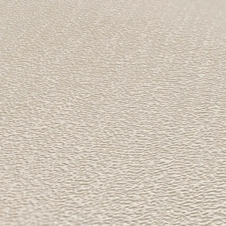Papier peint structuré Beige Gris - Papier peint intissé A.S. Création 