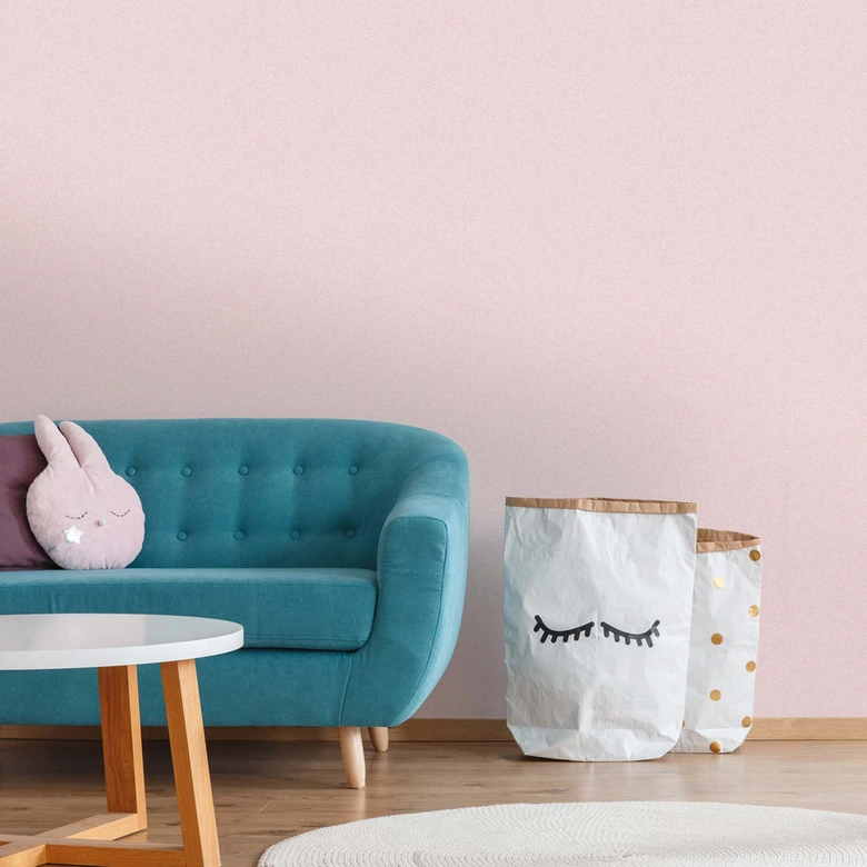 Papier peint Floral rose blanc - papier peint intissé maison de campagne A.S. Création - mat et légèrement structuré 