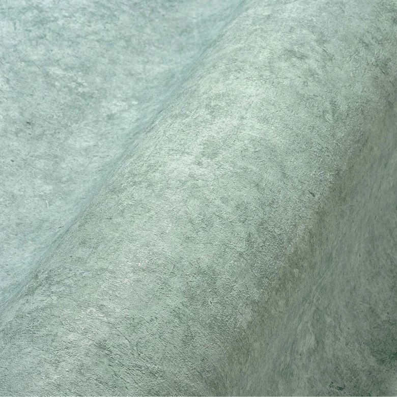 Texturerad tapet gips ser grön ut modern non-woven tapet för vardagsrum tapet slätter 