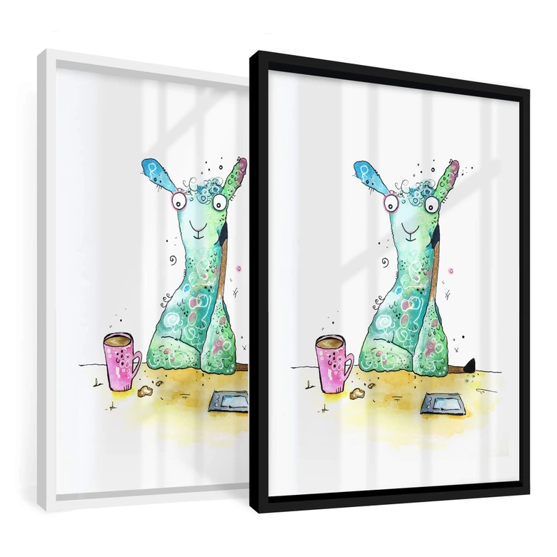 Poster Hagenmeyer - Lama 