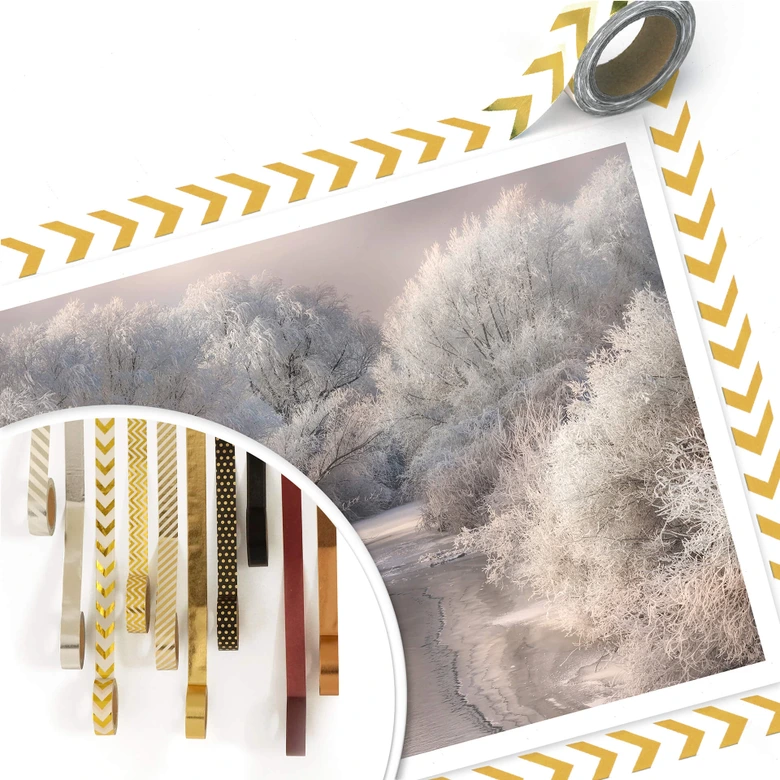 Poster Bela - Paysage hivernal 