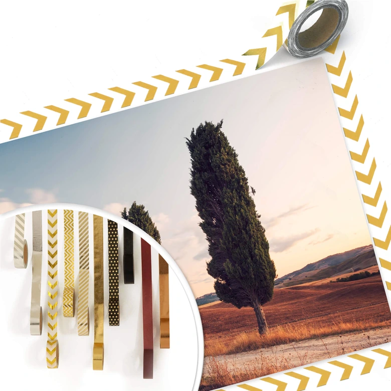 Plakat Colombo - Trzy cyprysy na drodze 