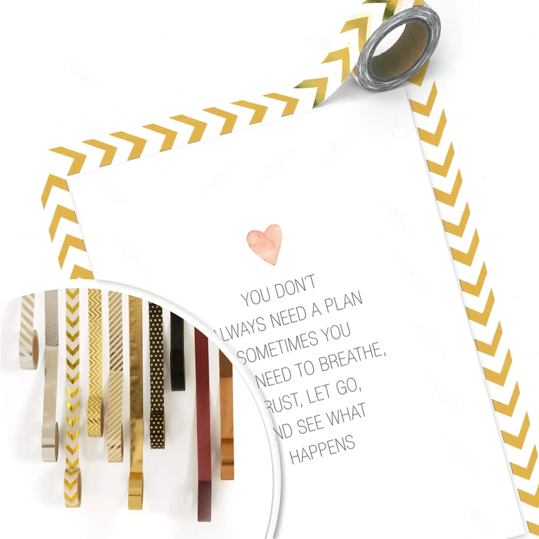 Poster Confetti & Cream - You don't always need a plan 