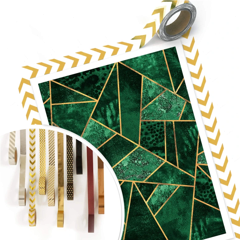 Poster Fredriksson - Dark Green Emeralds 