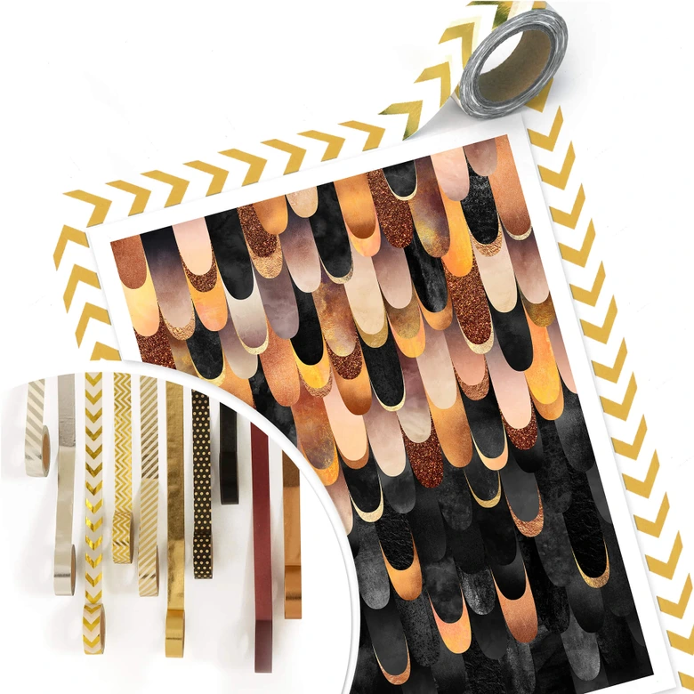 Plakat Fredriksson - Miedziane pióra 