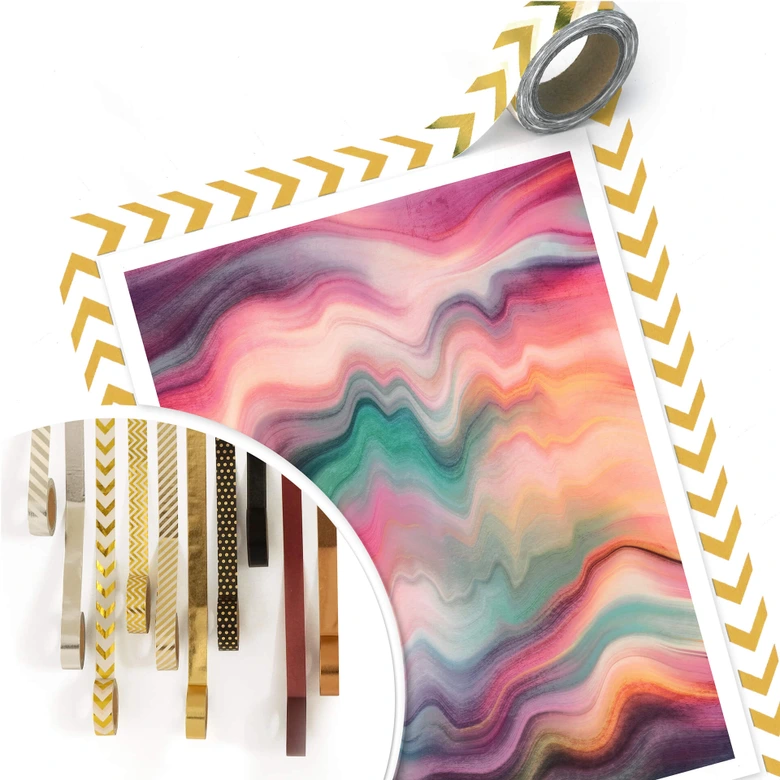 Poster Fredriksson – Regenbogen Marmor 