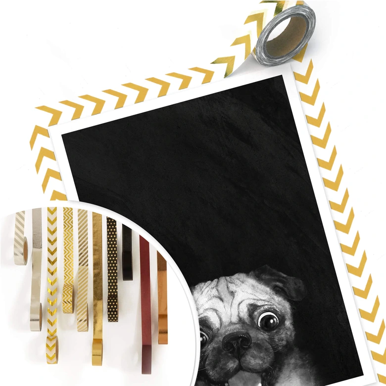 Poster Graves - Snuggle Pug 