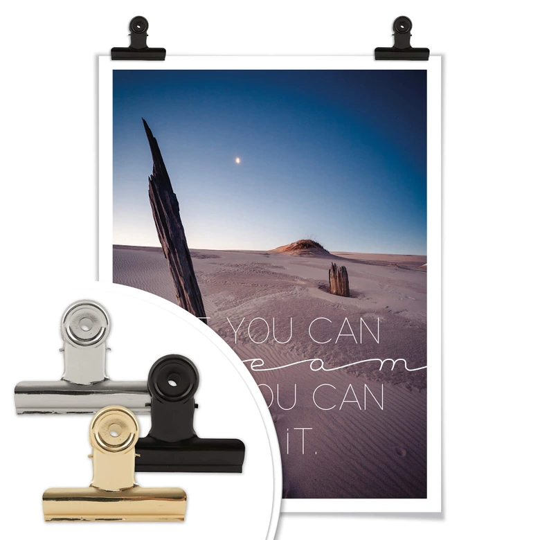 Póster Si puedes soñarlo, puedes hacerlo 