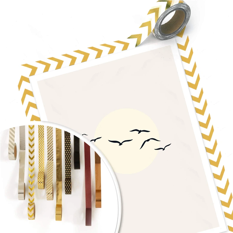 Plakat - Kubistika - Enchanting Sky 