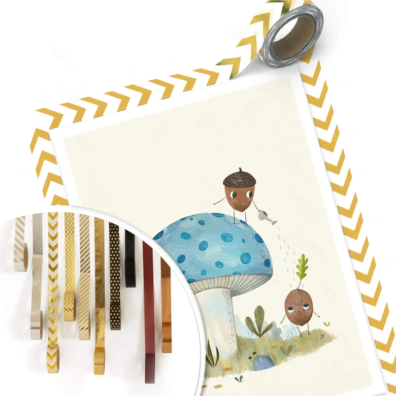 Poster Loske - Barn i naturen  