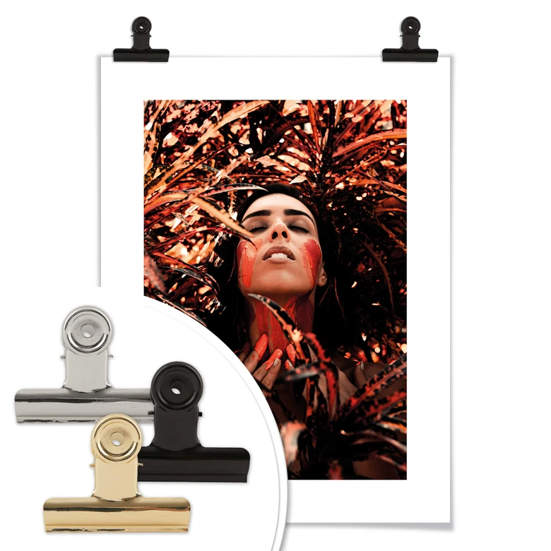 Poster Brand på huden 