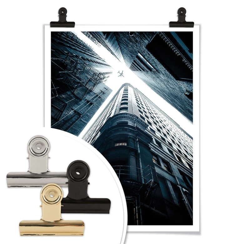Poster Mellan skyskraporna 