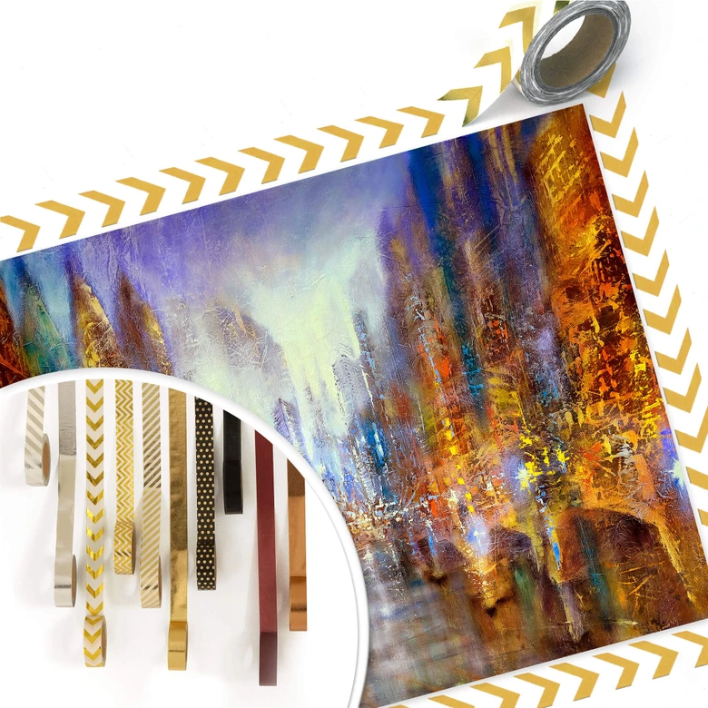 Plakat Schmucker - Miasto świateł 