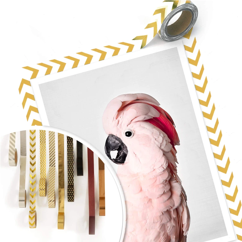 Plakat Sisi & Seb - Różowy kakadu 