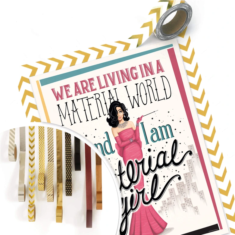 Poster Tohmé - Material Girl 