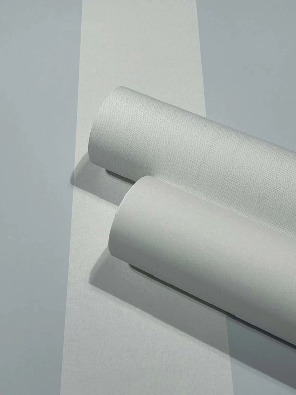 Icke-vävd tapet block ränder ränder moderna i blått 