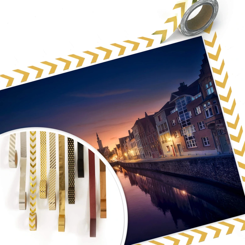Poster García - Sunset in Brugge 