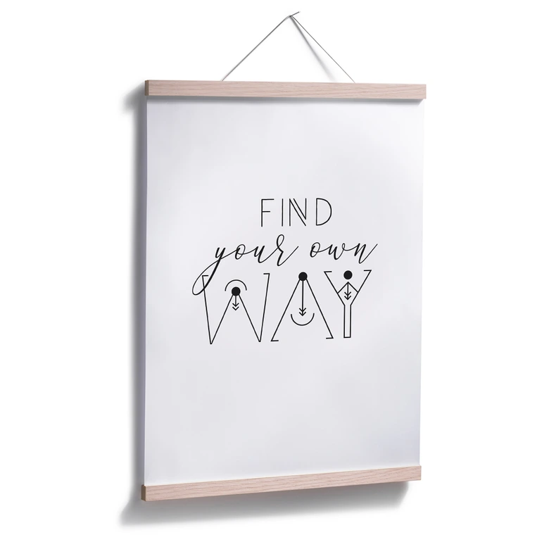 Poster Find your own way 
