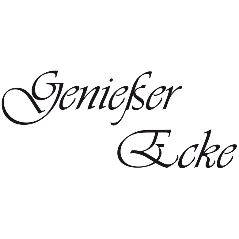 Wandtattoo Genießer Ecke 3 (2-farbig) 