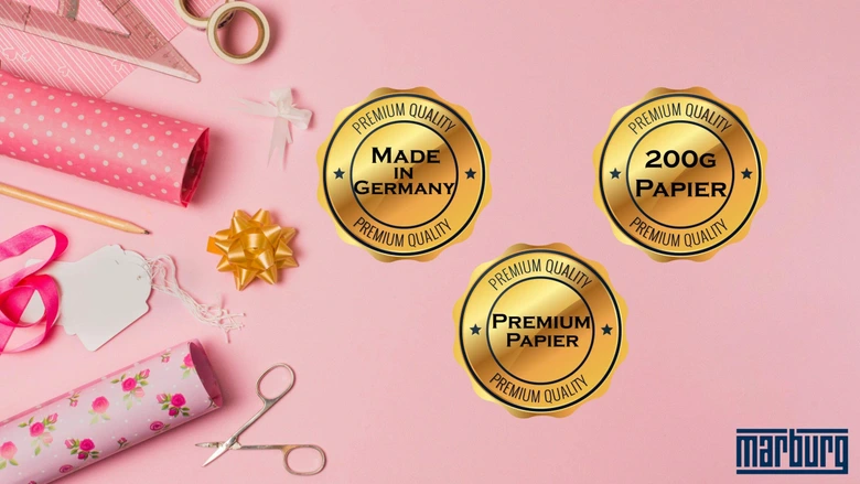 Vliestapete Struktur Uni Klassisch in Rot  