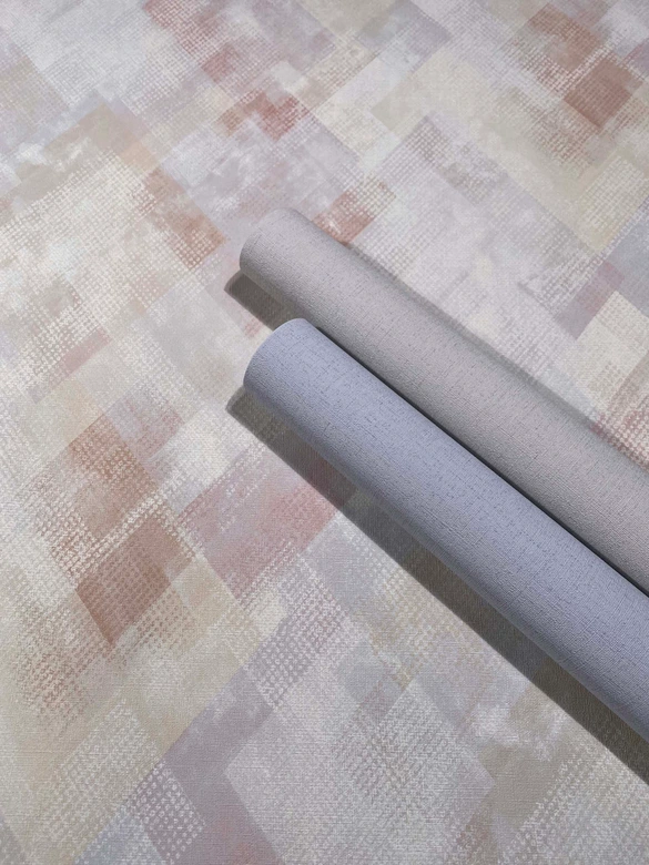 Vliestapete Streifen Grafisch Geometrisch matt in Grau Beige 