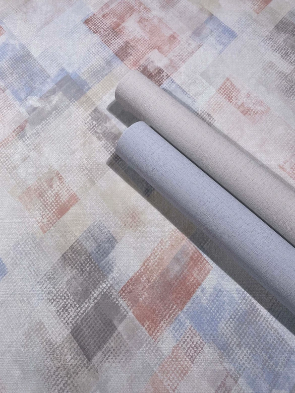 Vliestapete Streifen Grafisch Geometrisch matt in Blau Beige 