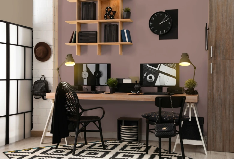 Peinture murale premium marron - PURO c2024 beige rosé 