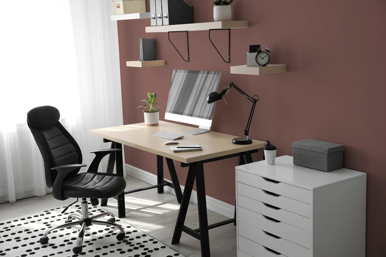 Peinture murale premium marron - PURO c2026 beige rosé 