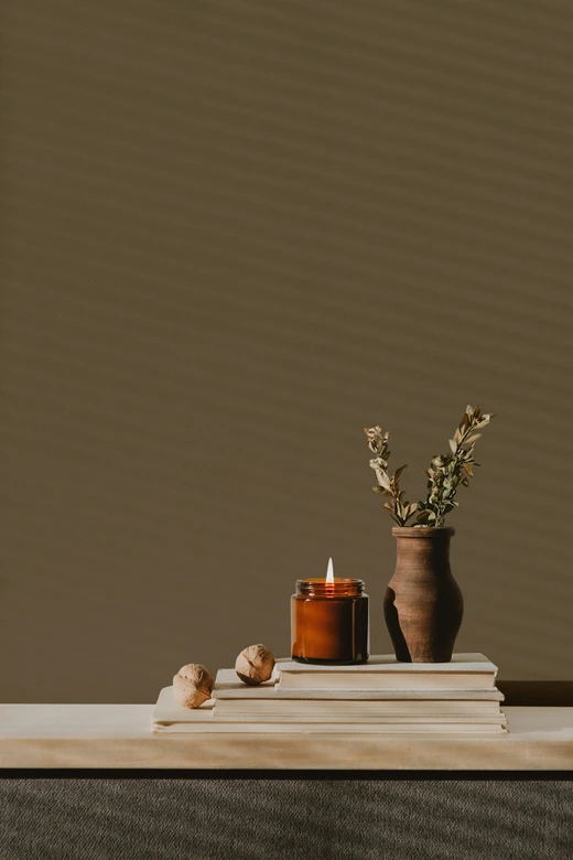 Peinture murale premium marron - PURO c7012 marron doux 