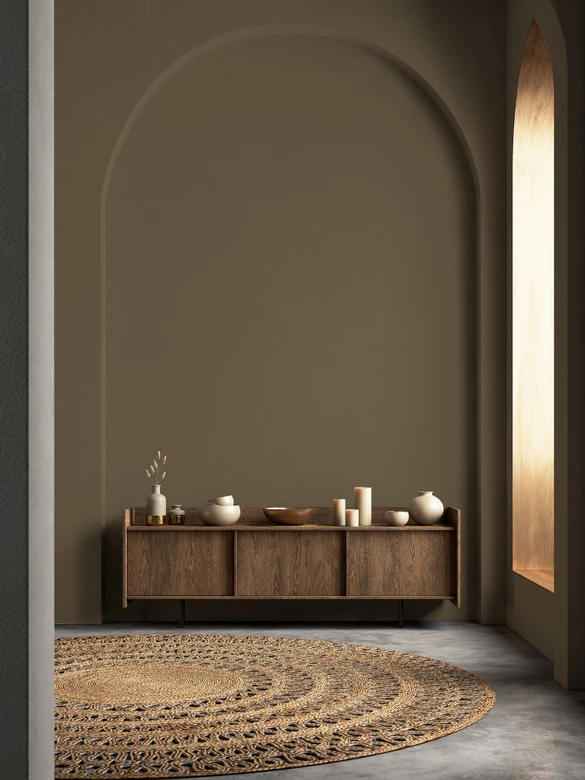 Premium vægmaling brun - PURO c7013 mellow brown 