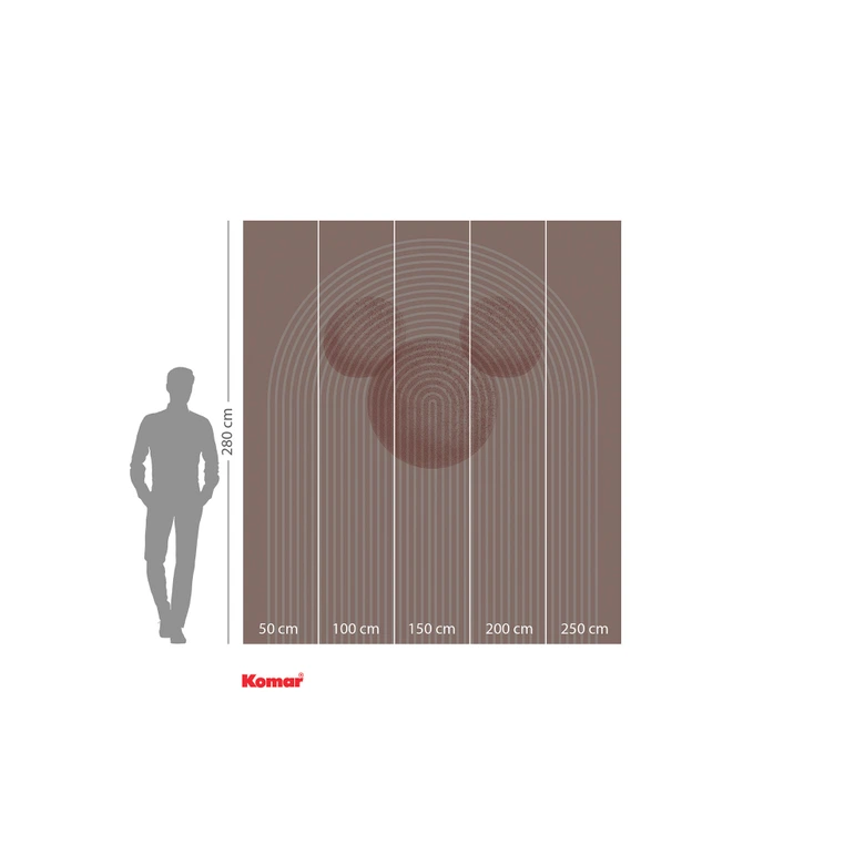 Vlies Fototapete - Mickey Arc - 250 x 280 cm 