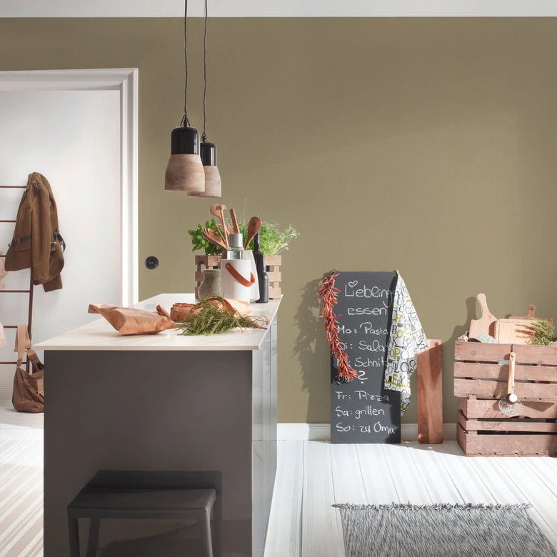 Architects Paper Vliestapete Floral Impression Unitapete einfarbig braun, beige 