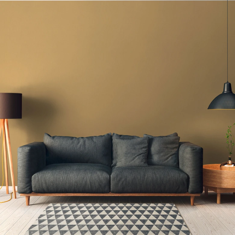 Architects Paper Vliestapete Floral Impression Unitapete einfarbig gelb 