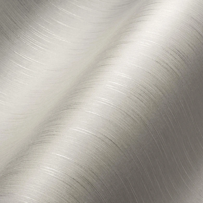 Architects Paper Textiltapete Metallic Silk Unitapete einfarbig grau 
