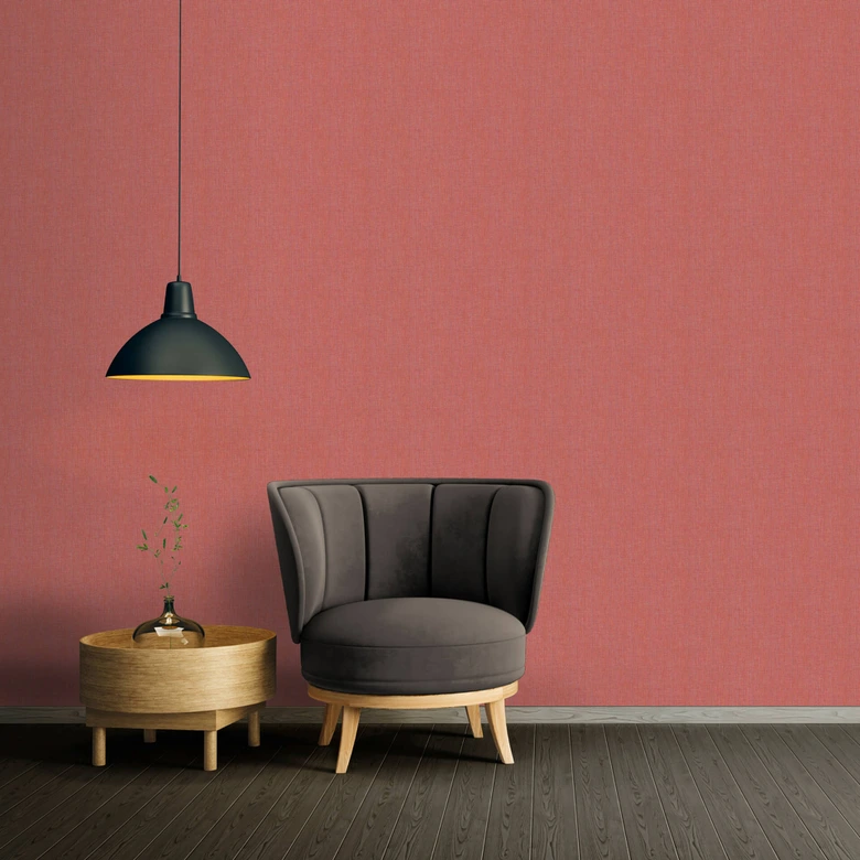 Architects Paper Vliestapete Absolutely Chic Unitapete einfarbig orange, rot, lila 