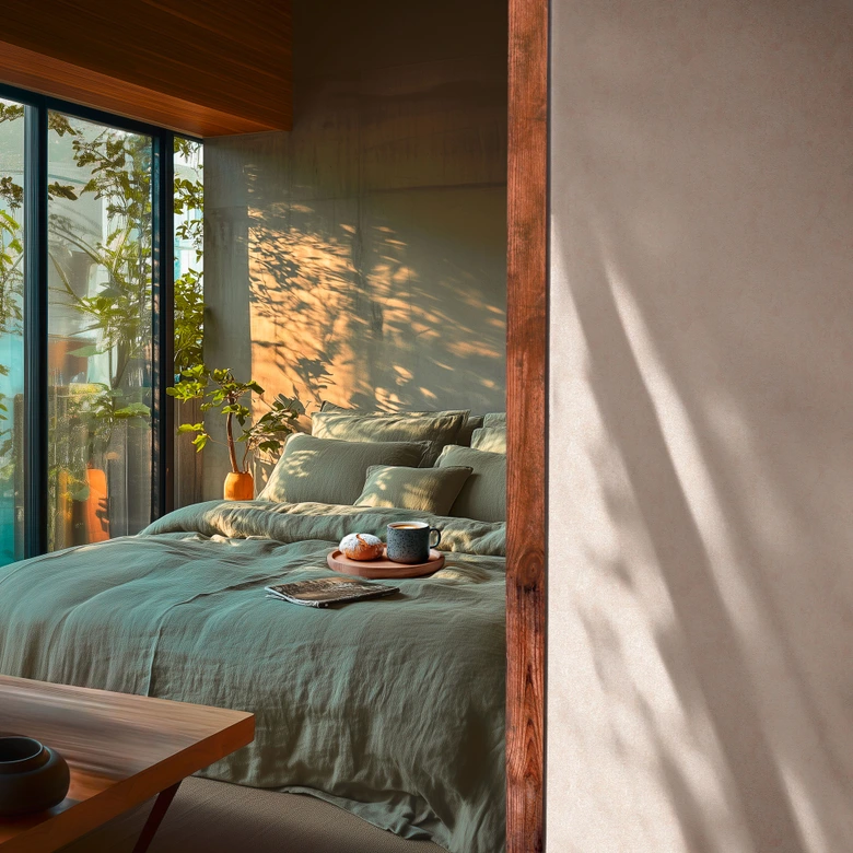 Betonoptik-Tapete Creme – Vliestapete hell & natürlich strukturiert 