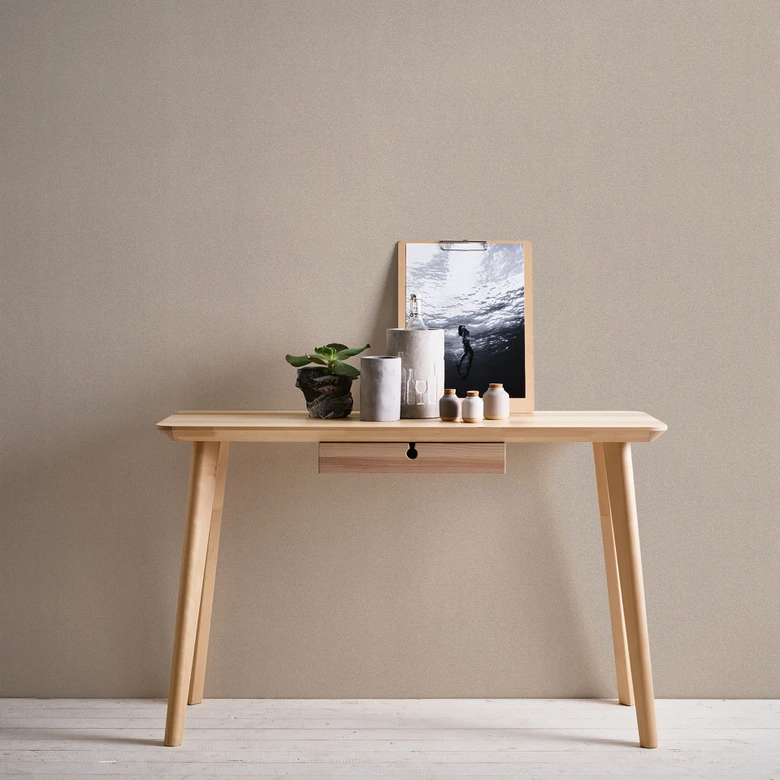 A.S. Création Vliestapete New Elegance Unitapete einfarbig, beige 