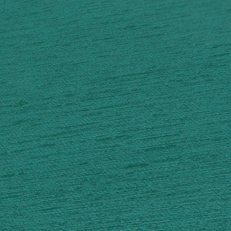 Papier peint intissé avec structure horizontale tissée Bleu Vert  