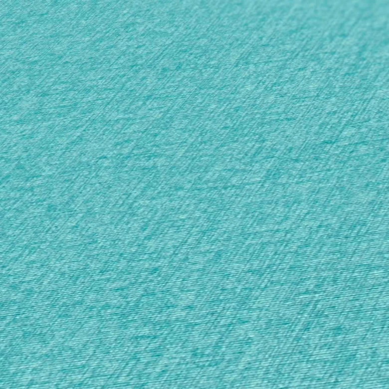 Papier peint uni avec dessin structuré bleu turquoise - papier peint uni 