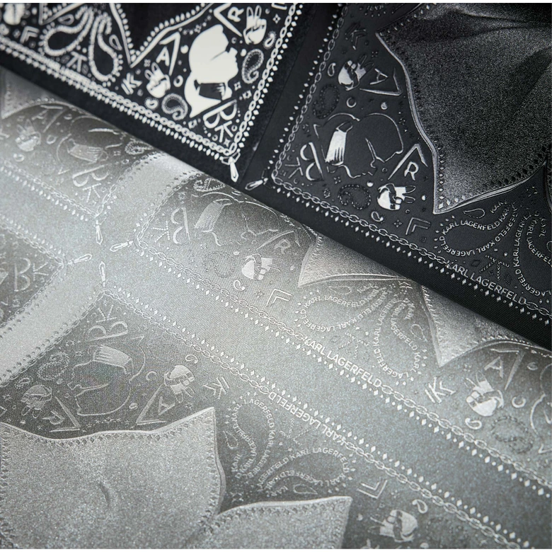 Karl Lagerfeld Papier peint fantaisie Noir, Blanc 