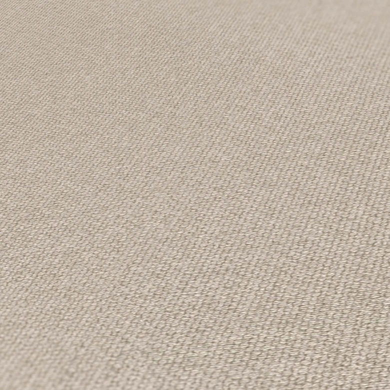 Greige vanlig non-woven tapet beige grå - tapet med tygutseende 