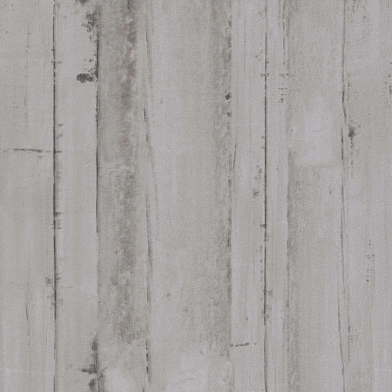Tapete Holzoptik Vintage - Nachhaltige Vliestapete von A.S. Création Grau 385022 