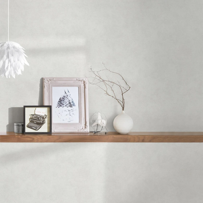 A.S. Création Pop Style Papier peint uni - Gris 