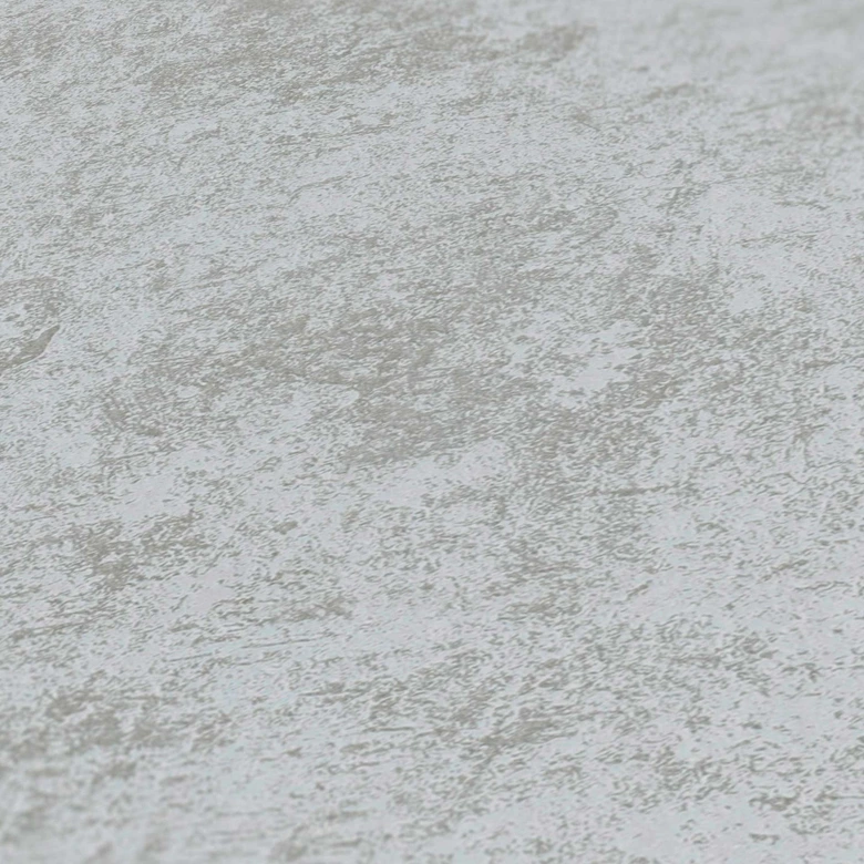 Papel pintado metalizado gris plata - papel pintado no tejido con aspecto de escayola - estilo industrial para dormitorios 