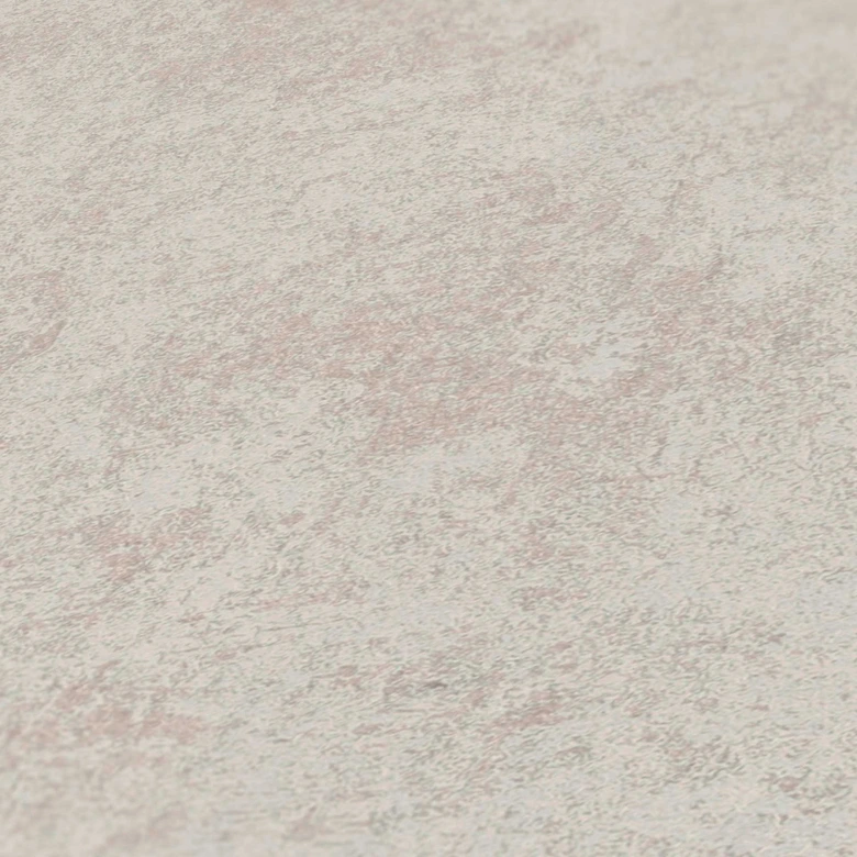 Papel pintado tejido-no tejido gris plata - papel pintado metalizado efecto escayola - estilo industrial para salones 