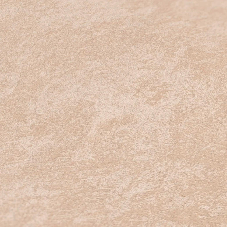 Enkel tapet kräm champagne - monokrom metallisk tapet - non-woven tapet i gipsutseende 